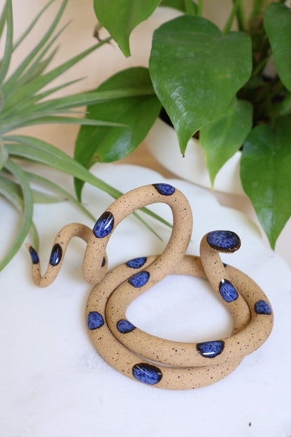 Carter + Rose Selena / Without plant Medium Ceramic Snake