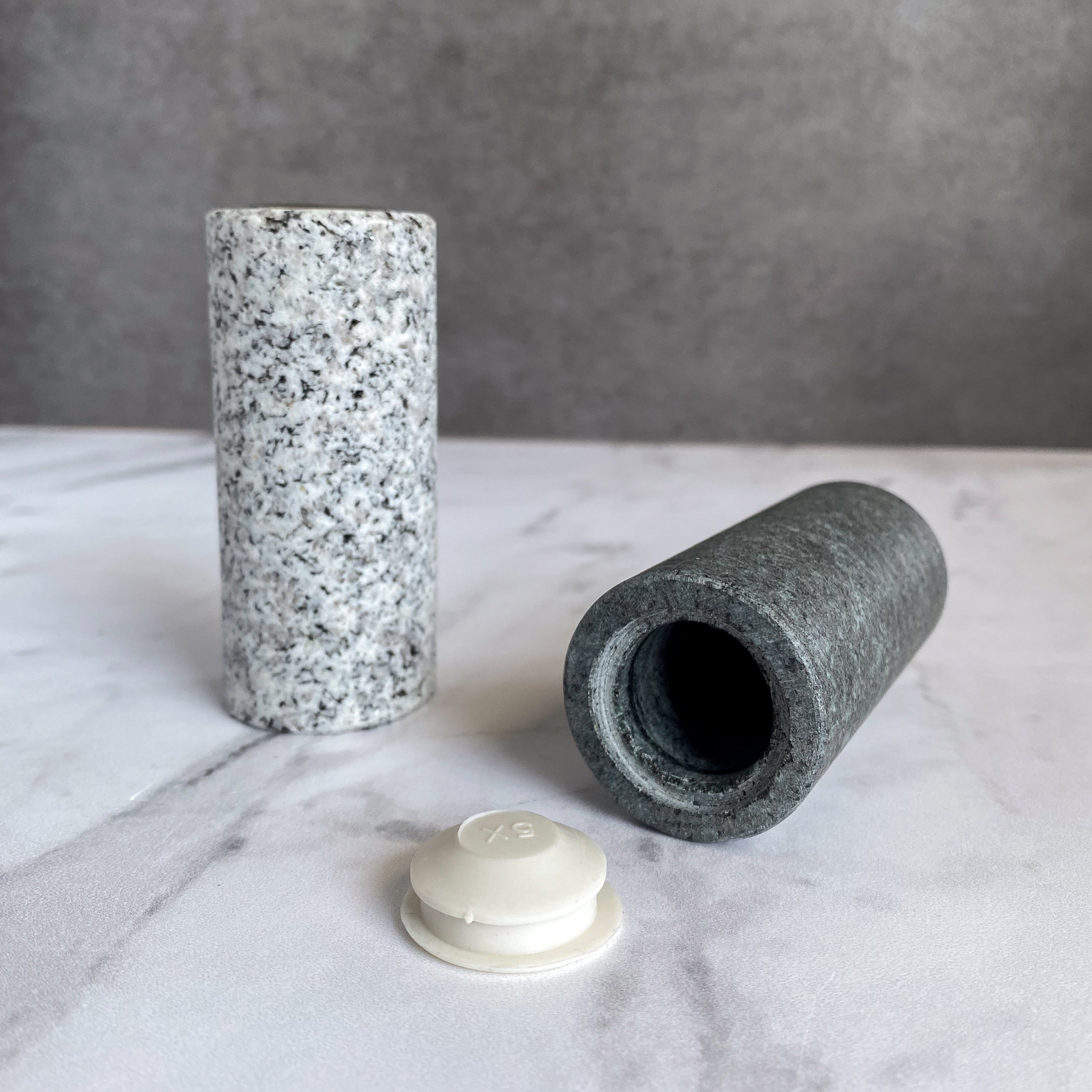 Granite Salt &amp; Pepper Shakers