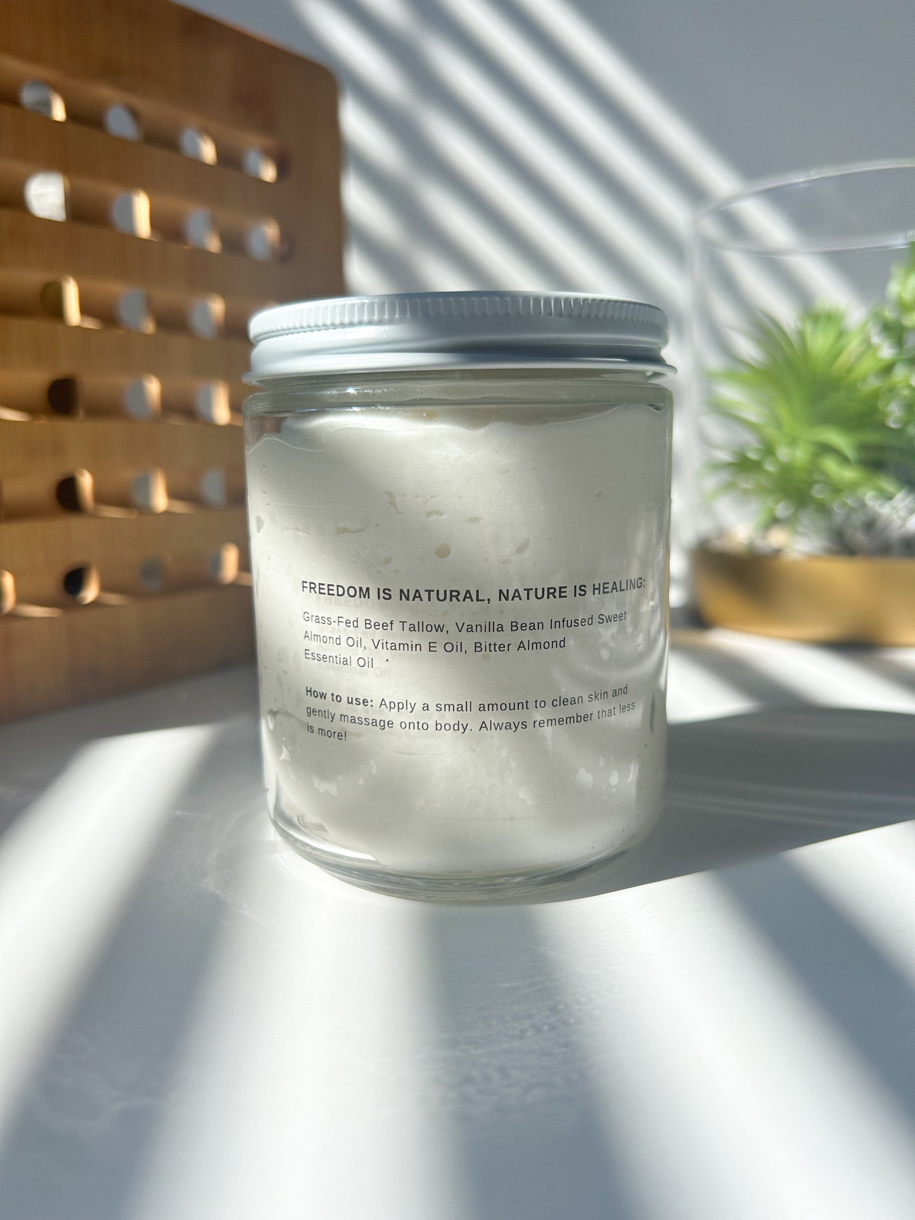 Born To Be Free Body Butter Sweet Almond Body Butter