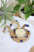 Carter + Rose Selena Ceramic Snake Tealight Holder