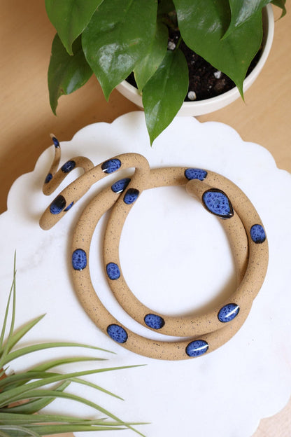 Carter + Rose Selena Large Ceramic Snake