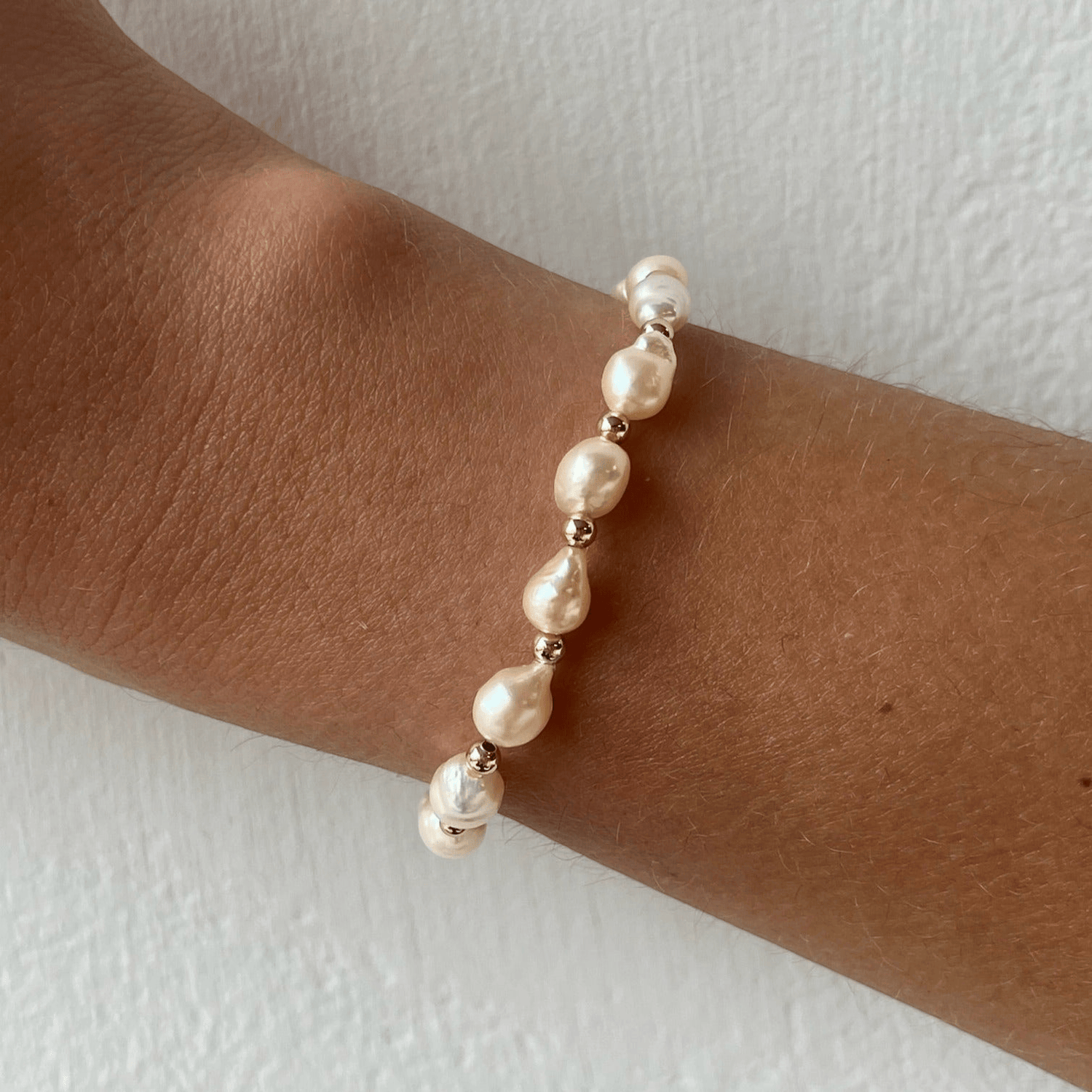Cuffed by Nano LLC Baroque Pearl Bracelet