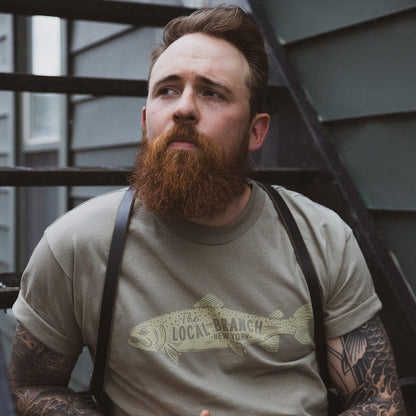 The Local Branch Tee Trout Tee - USA Made