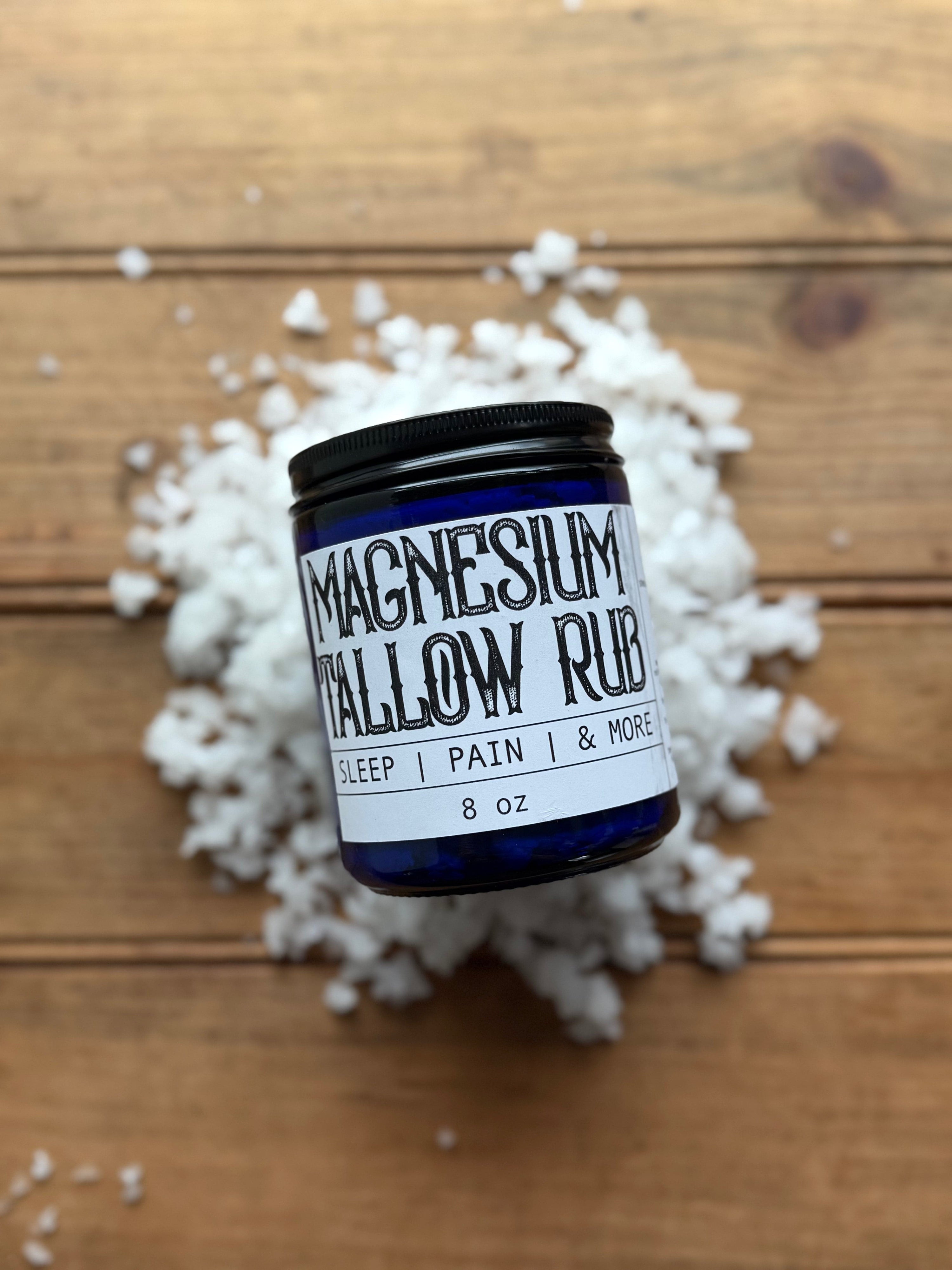 Apotheke DuJardin lotion 8 oz | 227 g Magnesium Tallow Rub | Our Most Loved Product!