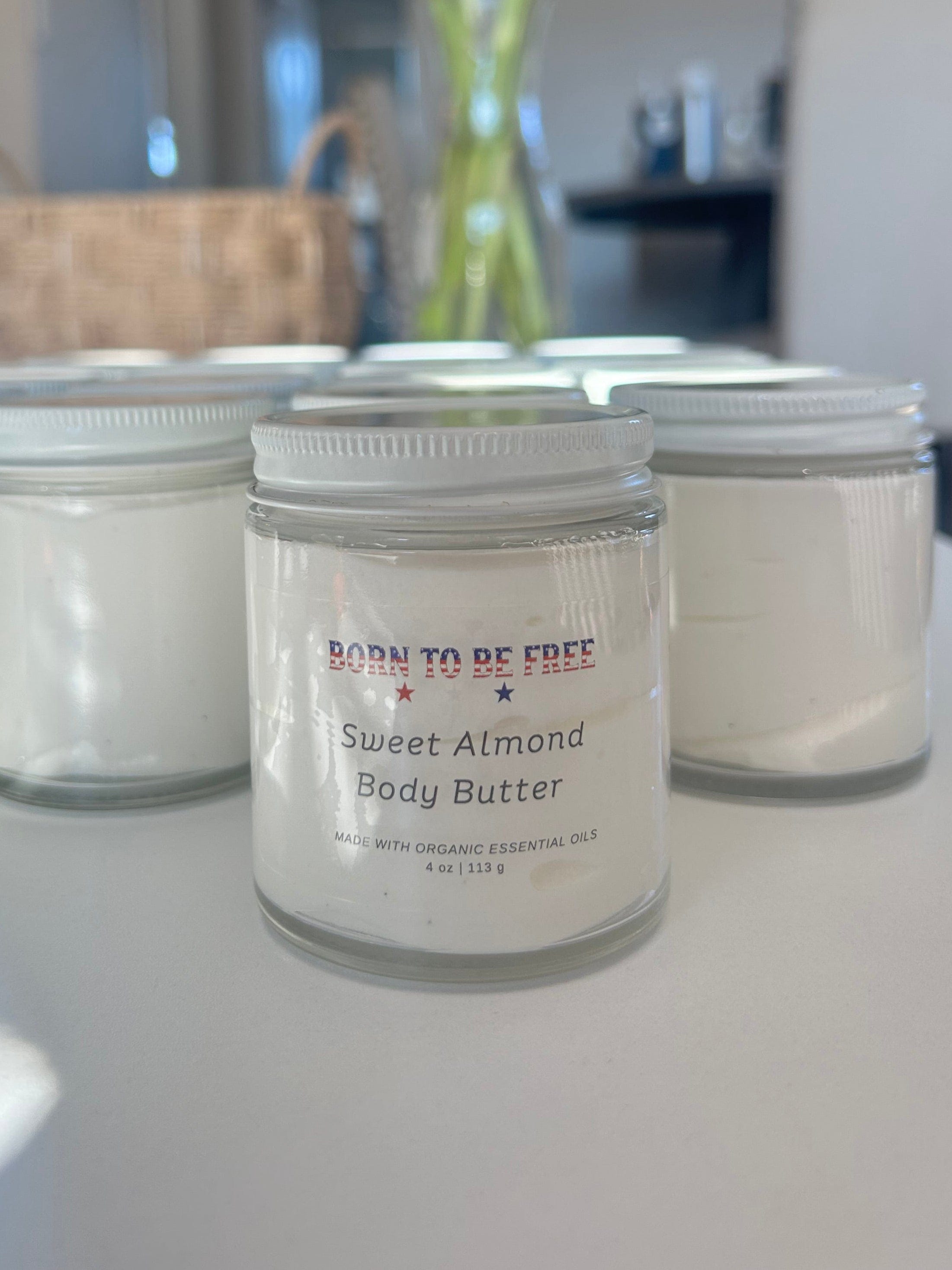 Born To Be Free Body Butter Sweet Almond Body Butter