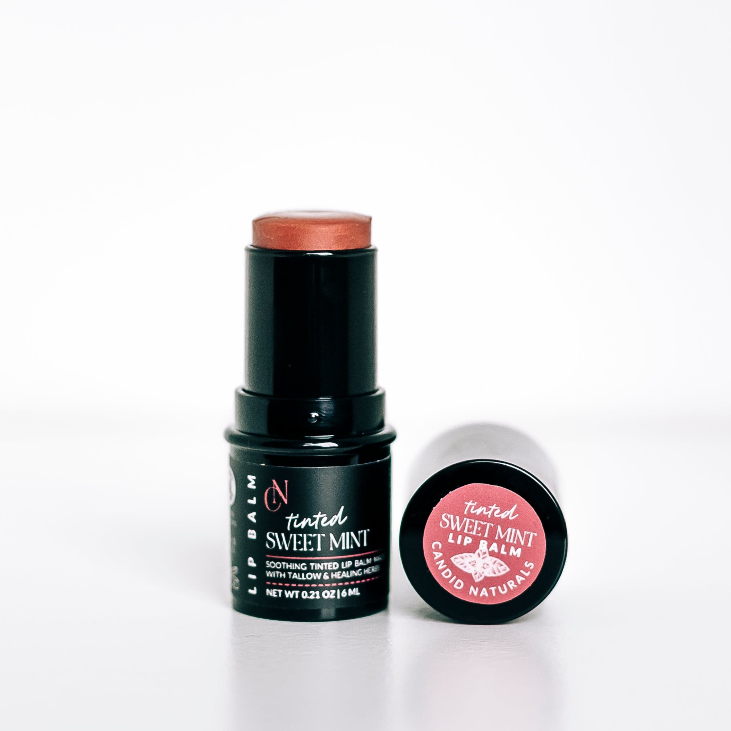 Candid Naturals Skin Care Set Tinted - Sweet Mint Tallow Lip Conditioning Balm