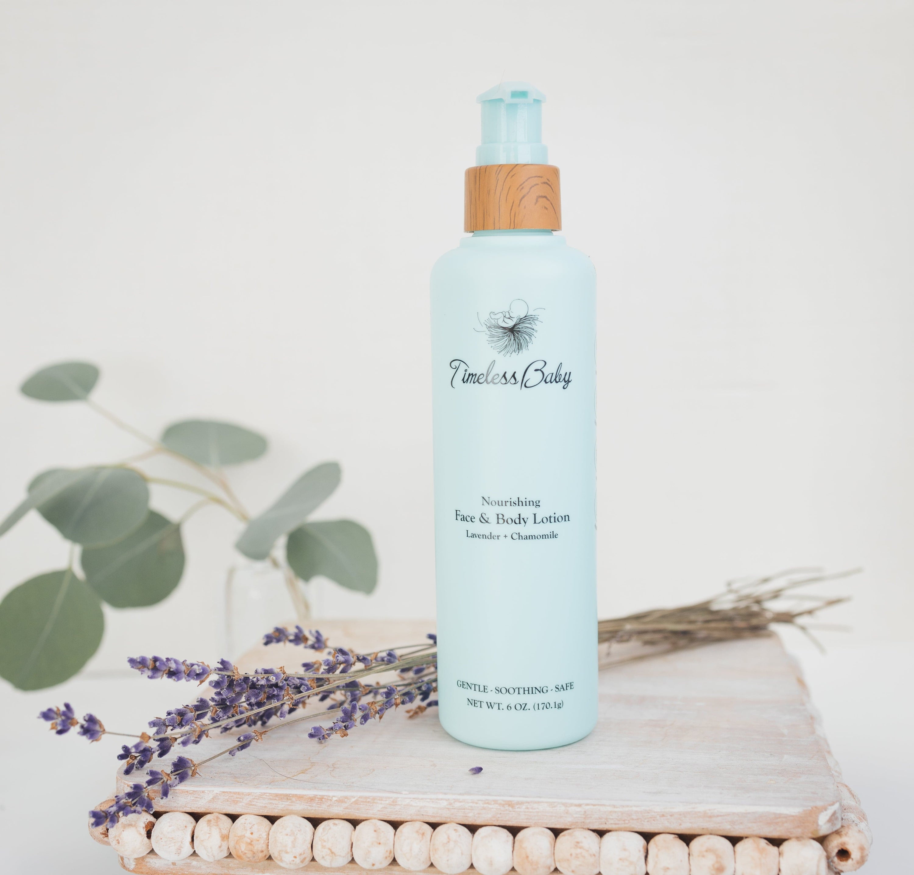 Timeless Organics Skin Care Nourishing Face &amp; Body Lotion