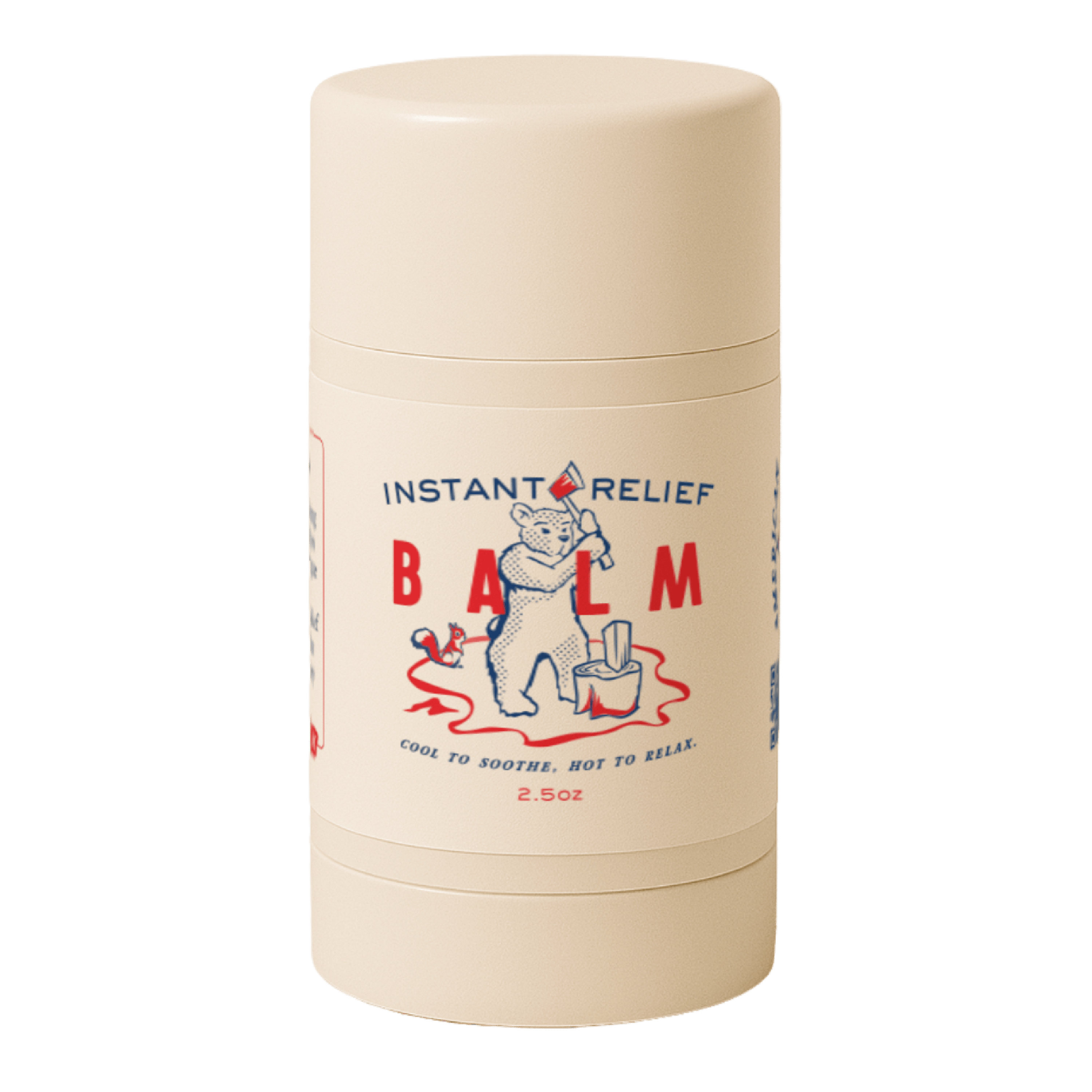 PapaBear Naturals Papabear Instant Relief Balm 2.5 oz