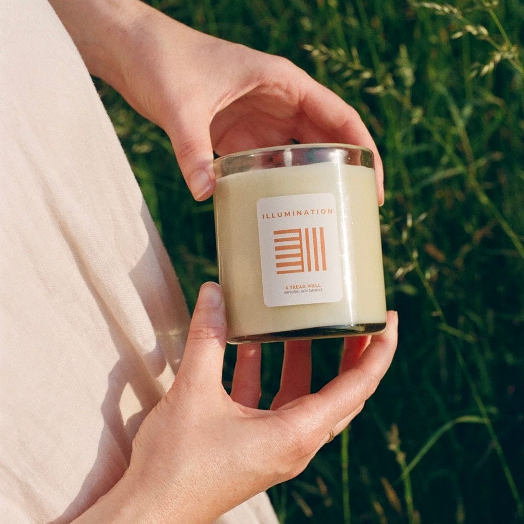 &amp; Tread Well Candle Natural Candle - Illumination