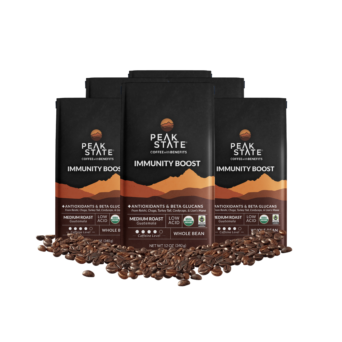Wholesale Only - Case of 6 - IMMUNITY BOOST Medium Roast - My American Goods