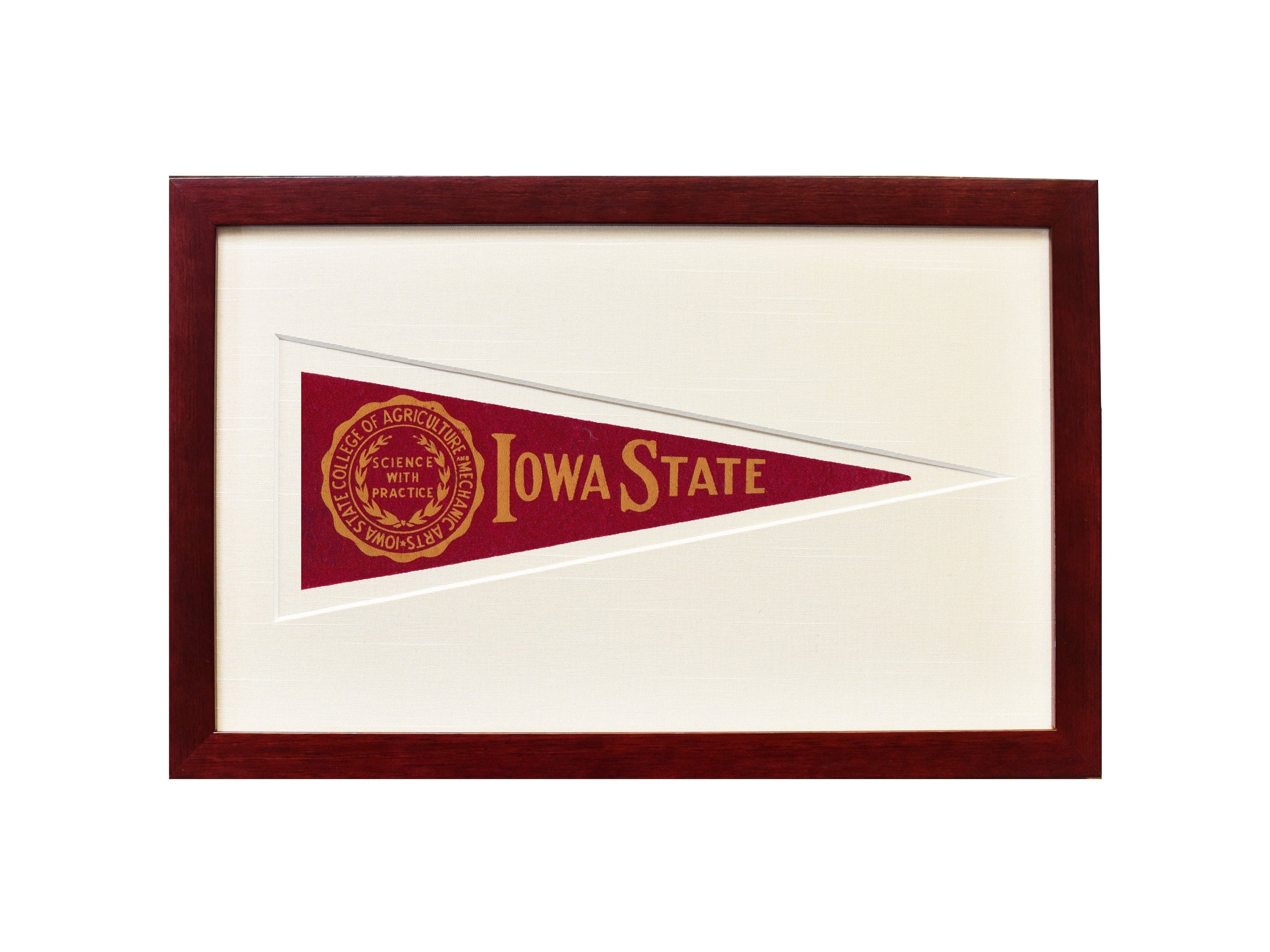 Americana Memories Vintage Iowa State Hormel Pennant