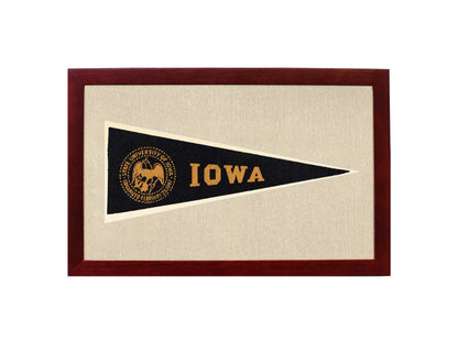 Vintage University of Iowa Hormel Pennant