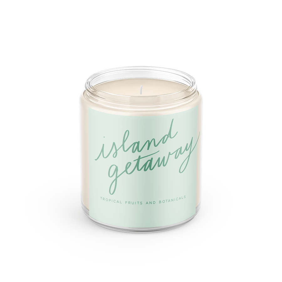 Island Getaway - 8oz Soy Candle - My American Goods