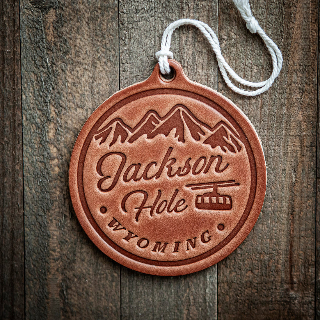 Jackson Hole Gondola Holiday/Christmas Ornament