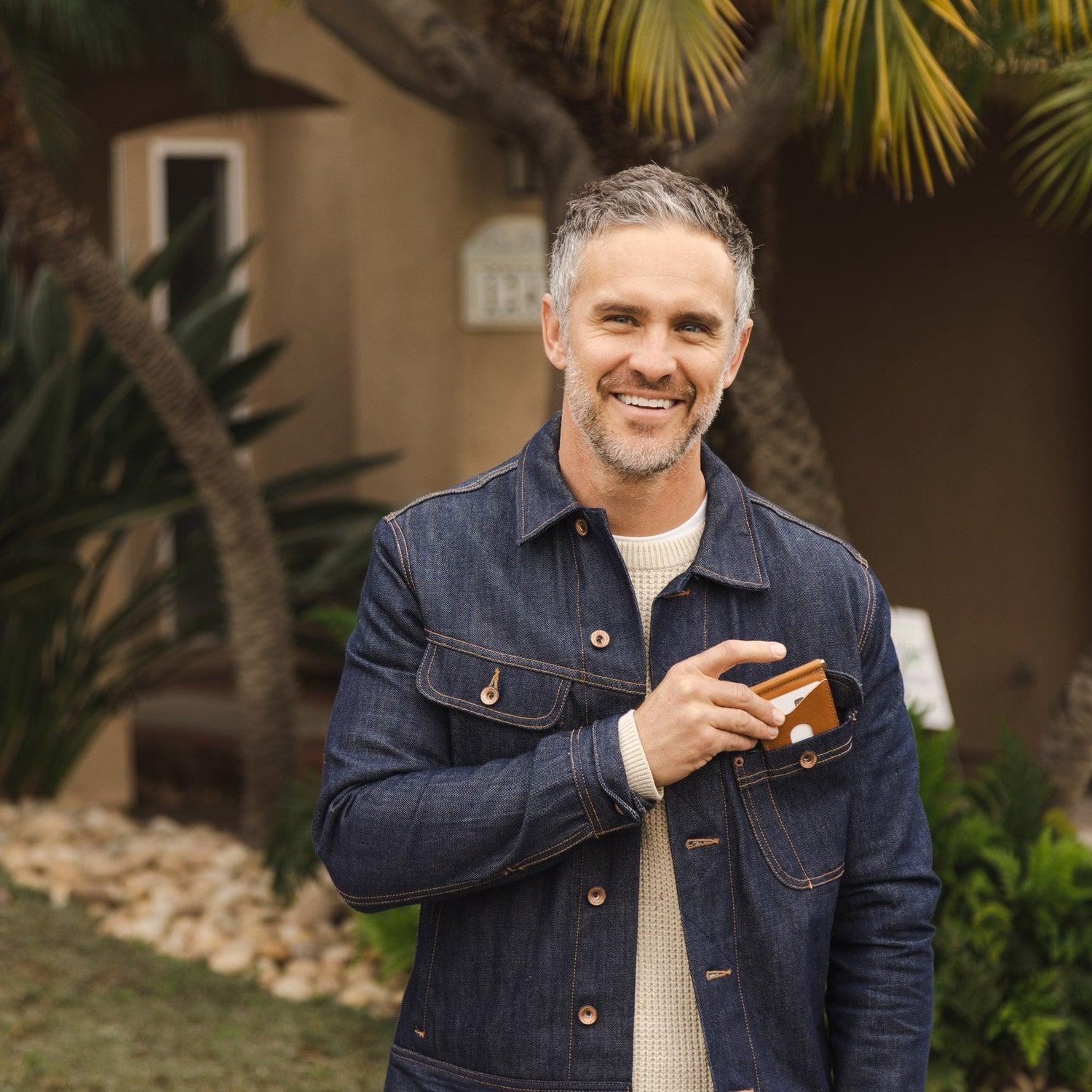 Money Clip Wallet - Natural