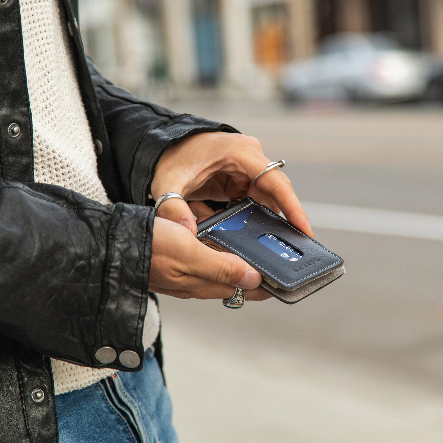 Money Clip Wallet - Black