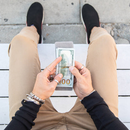 Money Clip Wallet - Black