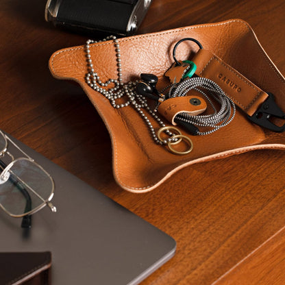 CASUPO Small Bifold Keychain - Natural