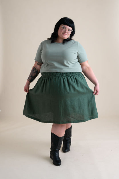 Eden Tee in Pistachio