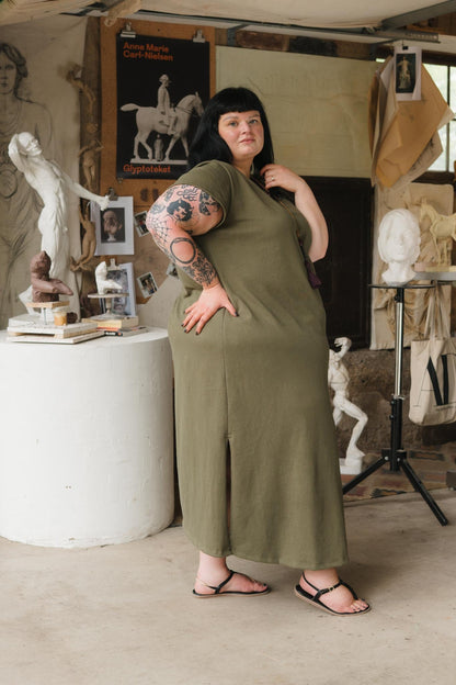 Cairo Dress in Patina