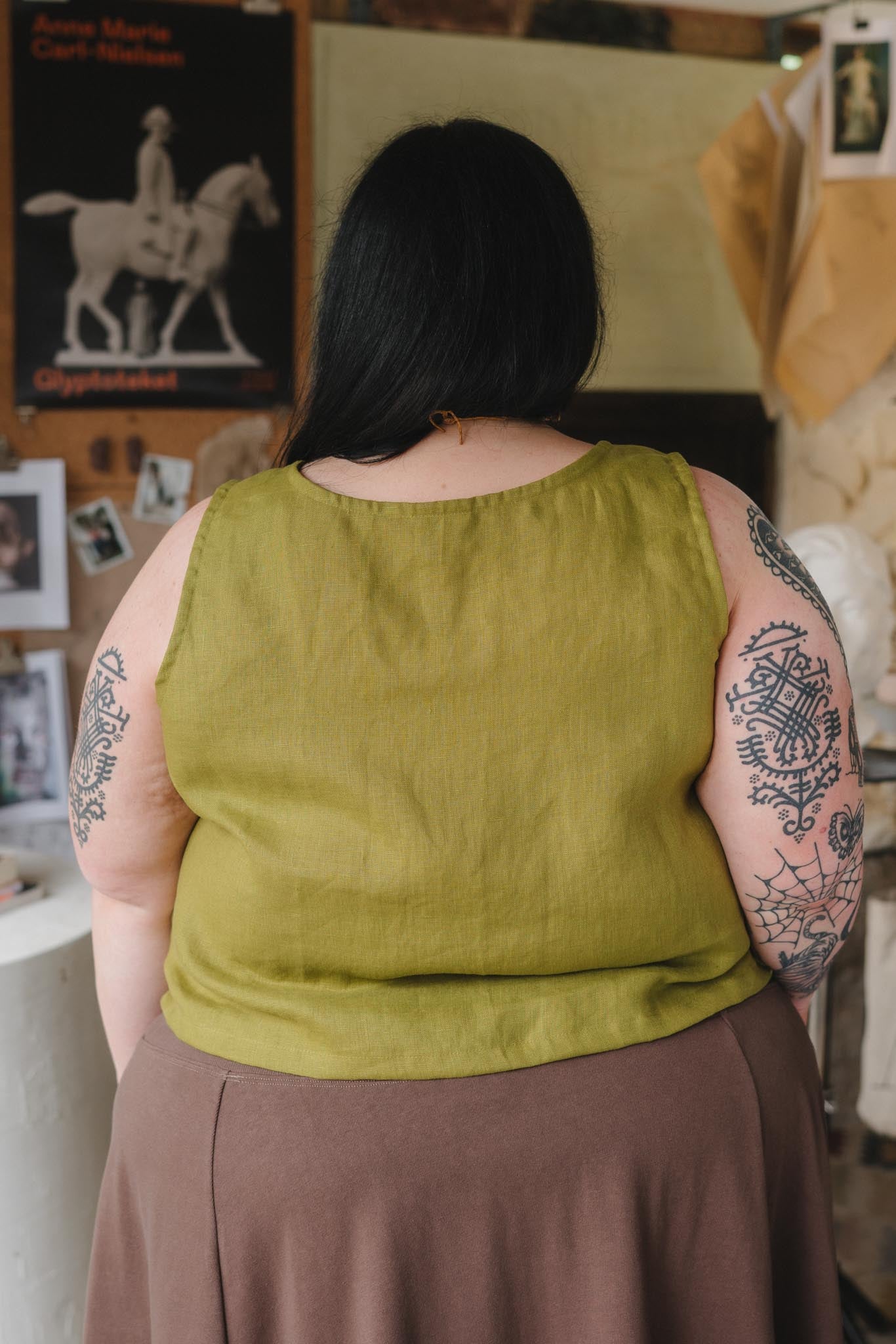 Classic Tank in Avocado