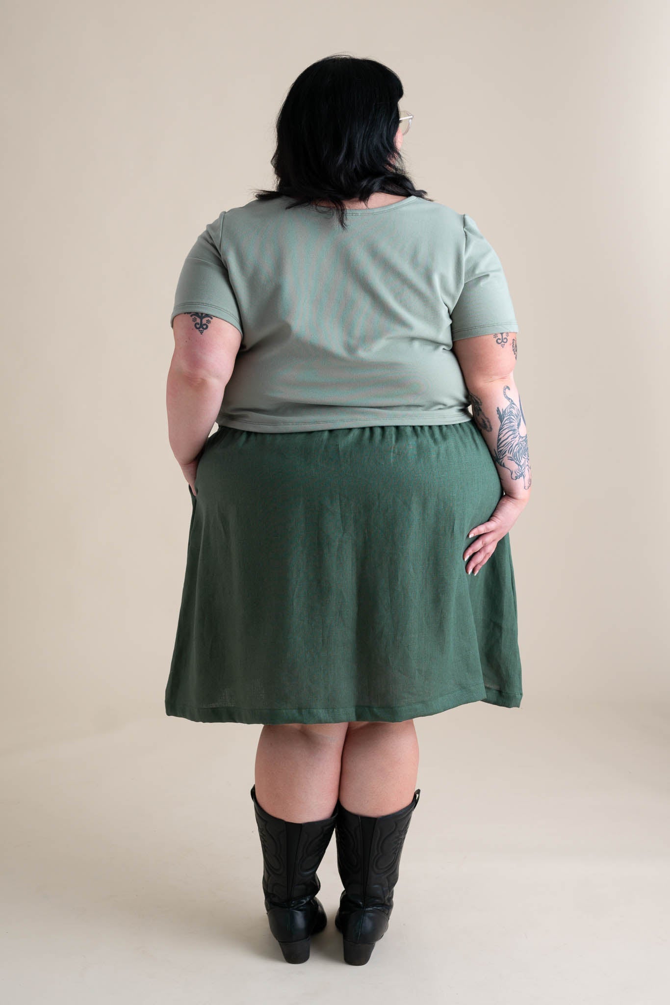 Eden Tee in Pistachio
