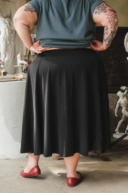 Muse Skirt in Graphite