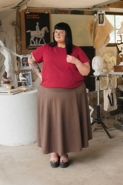 Muse Skirt in Umber