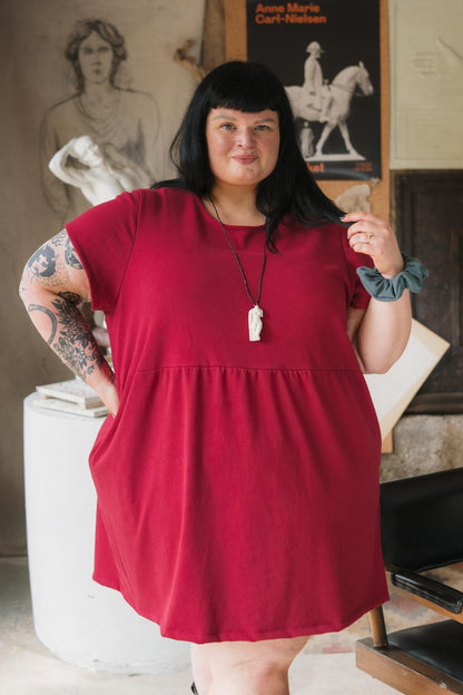 Porch Dress in Madder