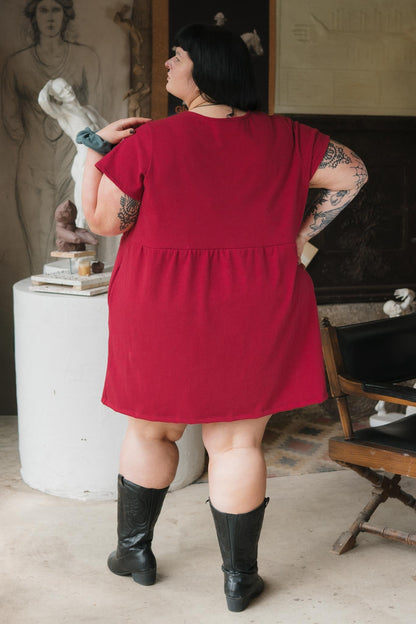 Porch Dress in Madder