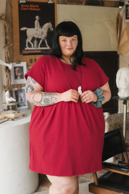 Porch Dress in Madder