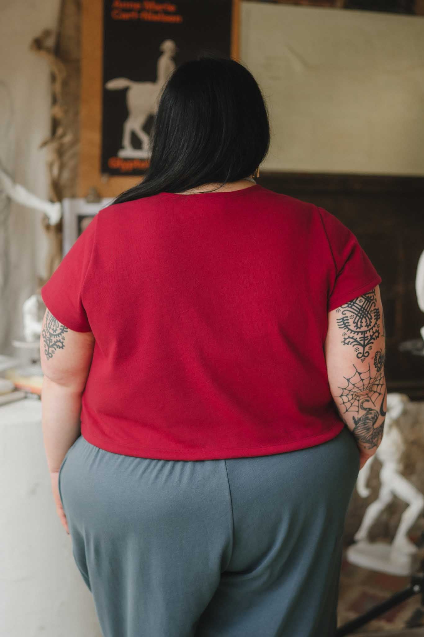 Saturday Tee in Madder