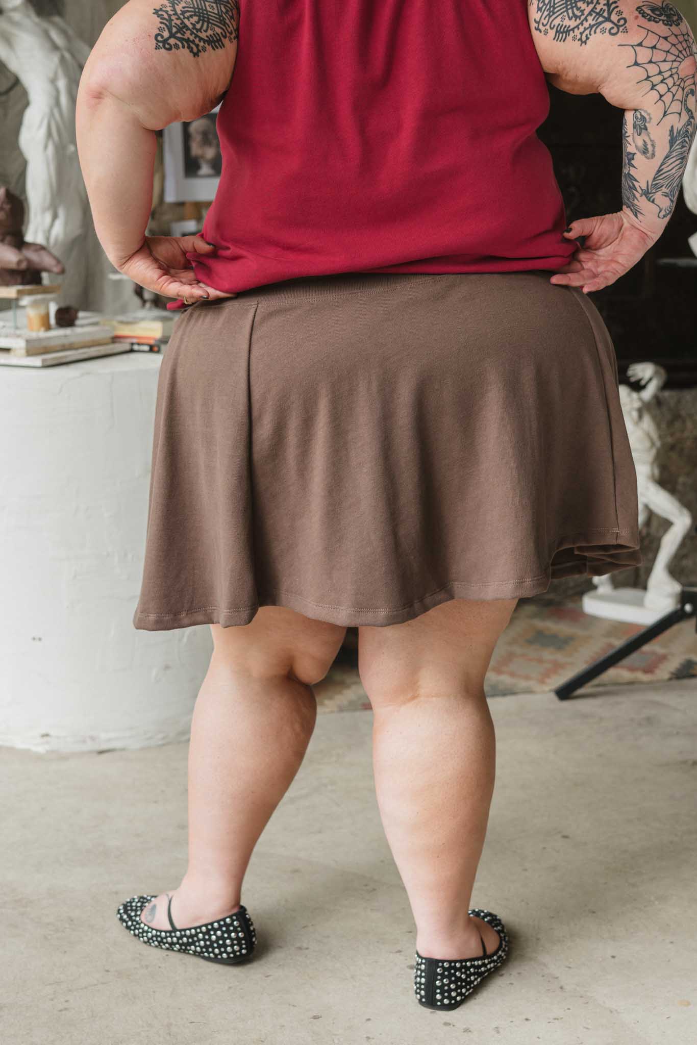 Siren Skirt in Umber