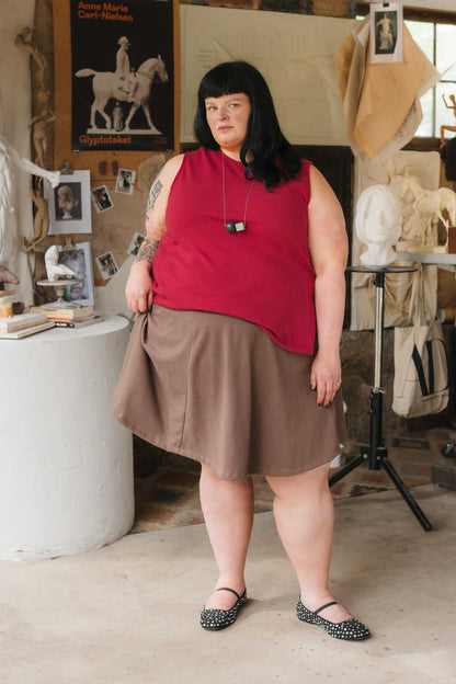 Siren Skirt in Umber