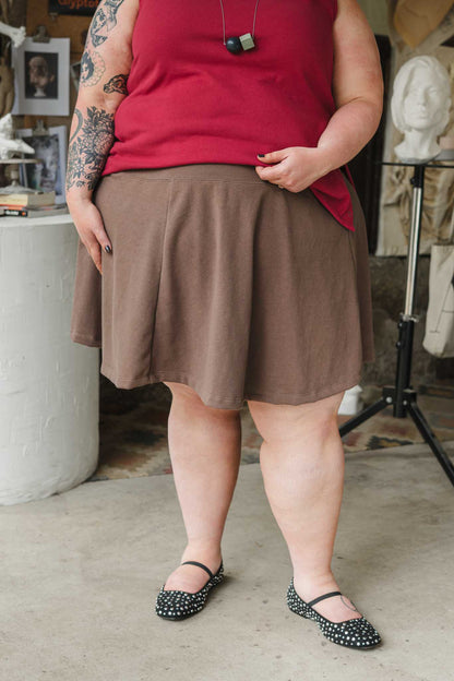 Siren Skirt in Umber