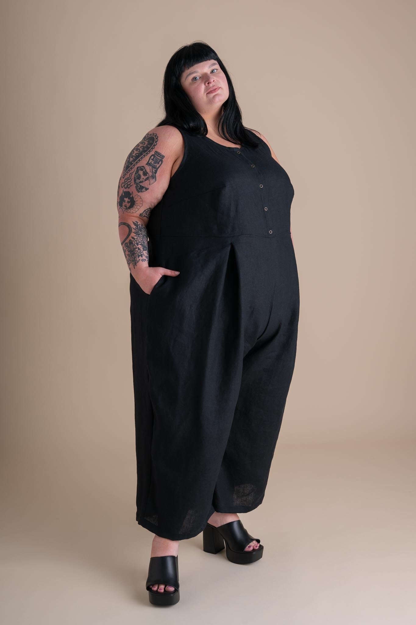 Terrace Jumpsuit in Black