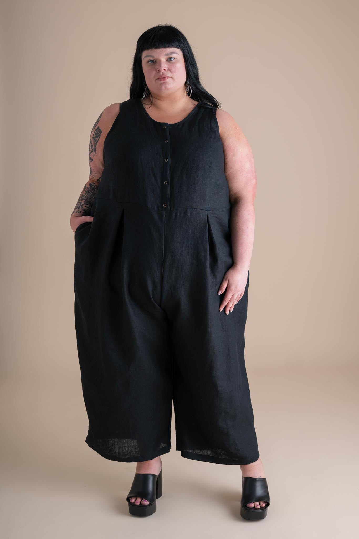 Terrace Jumpsuit in Black