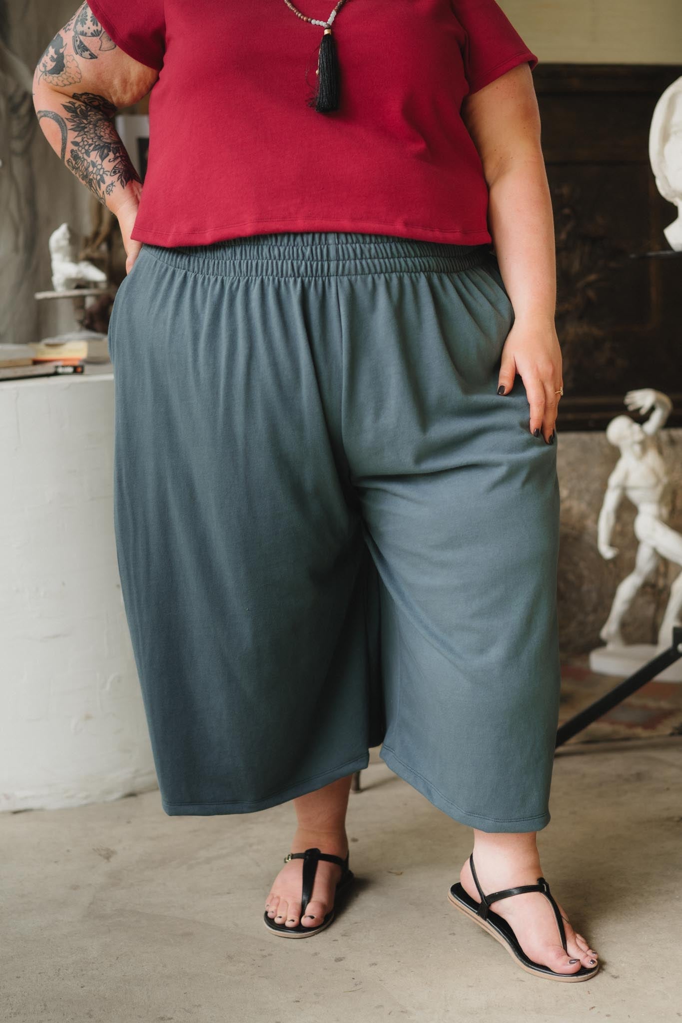 Weekend Pants in Aegean