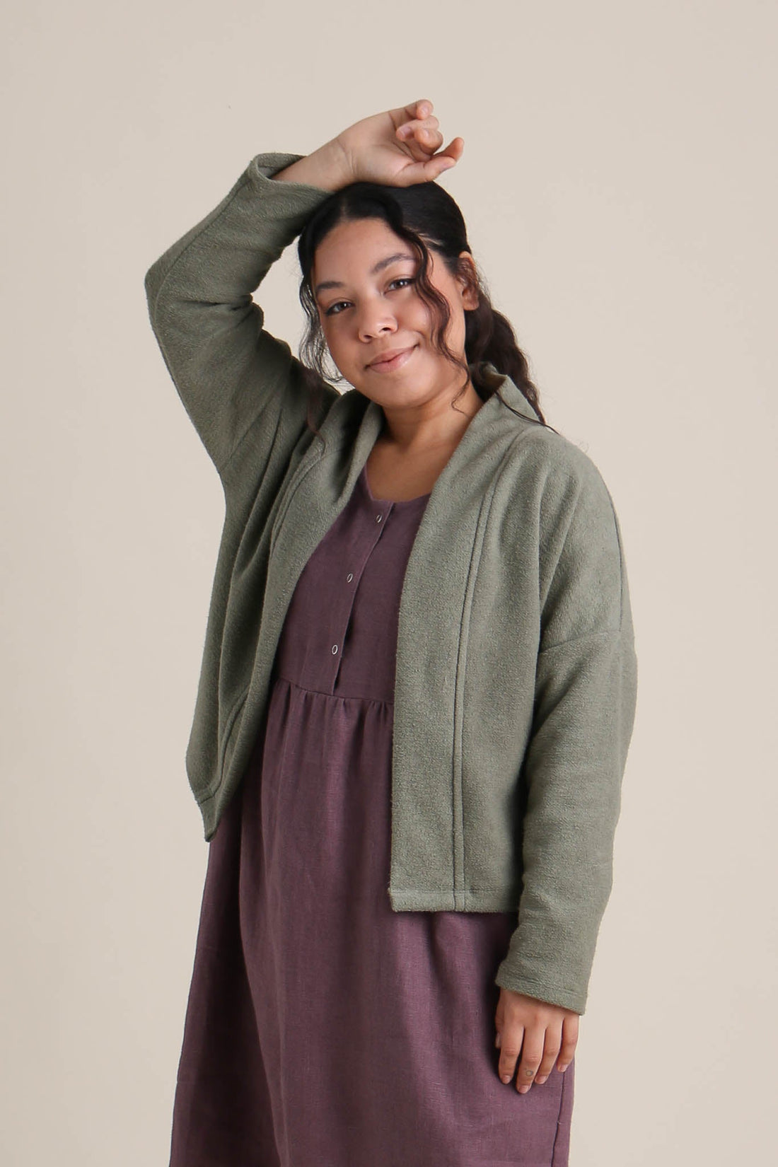 Drifter Cardigan in Saguaro