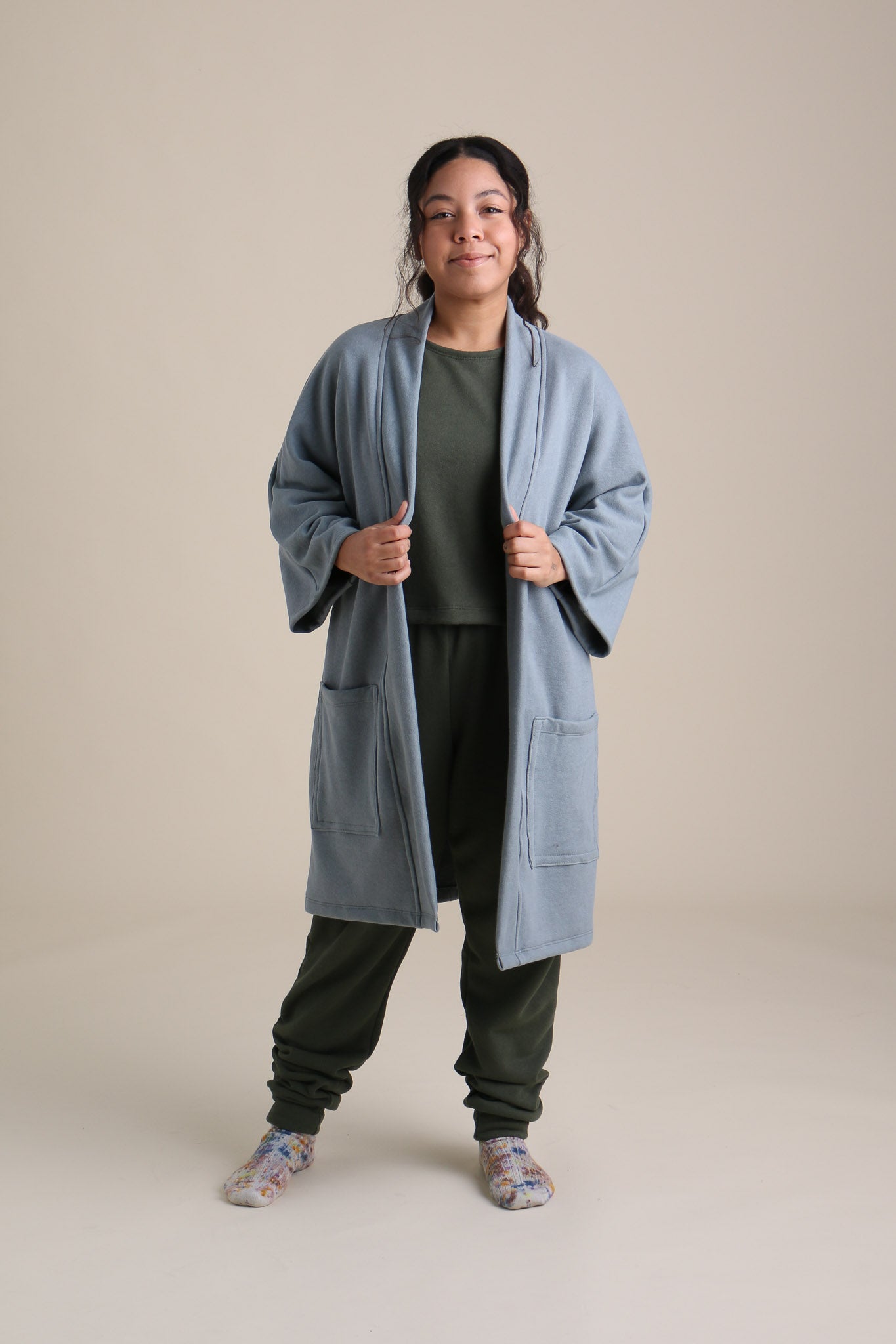 Timberline Cardigan in Juniper