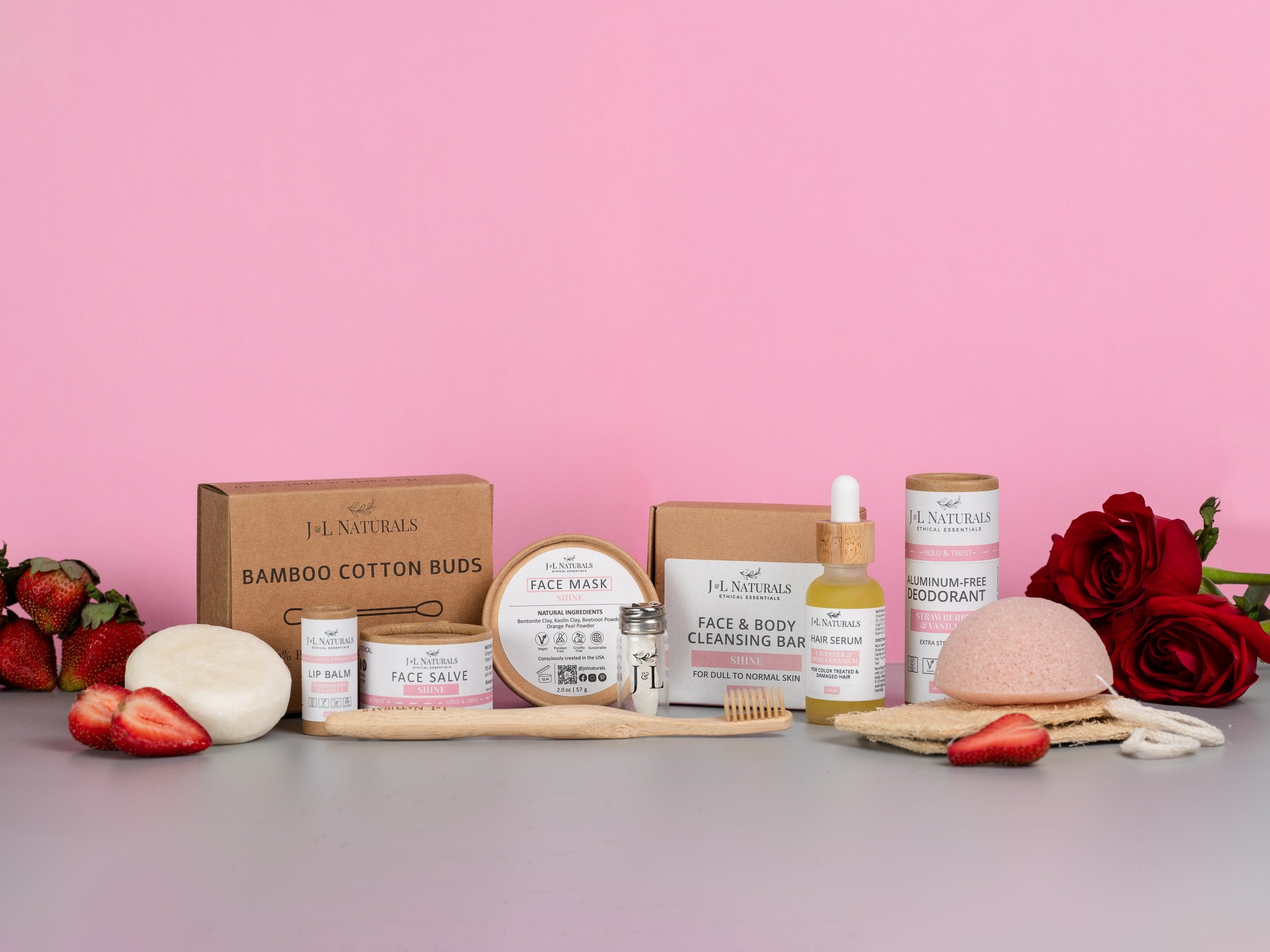 J&amp;L Naturals Self-Care Kit Shine / Growth Advanced Self-Care Kit (12-Piece Set)