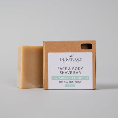 J&amp;L Naturals Shave Soap Lavender &amp; Peppermint Shave Soap