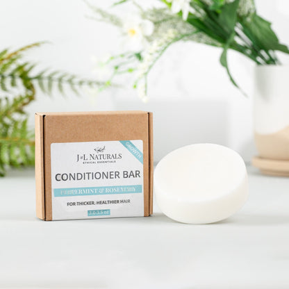 J&amp;L Naturals Conditioner Bar Growth / Full Size Sulfate-Free Conditioner Bar Bundle (5-Pack)