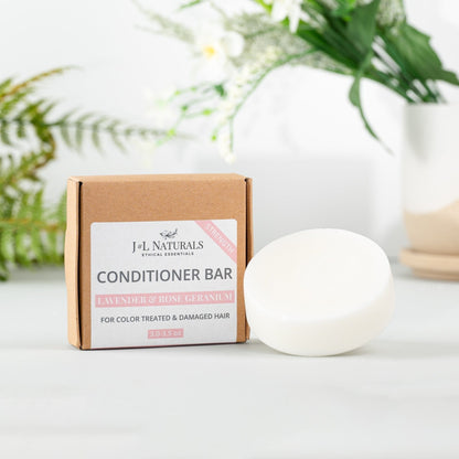 J&amp;L Naturals Conditioner Bar Strength / Full Size Sulfate-Free Conditioner Bar Bundle (5-Pack)