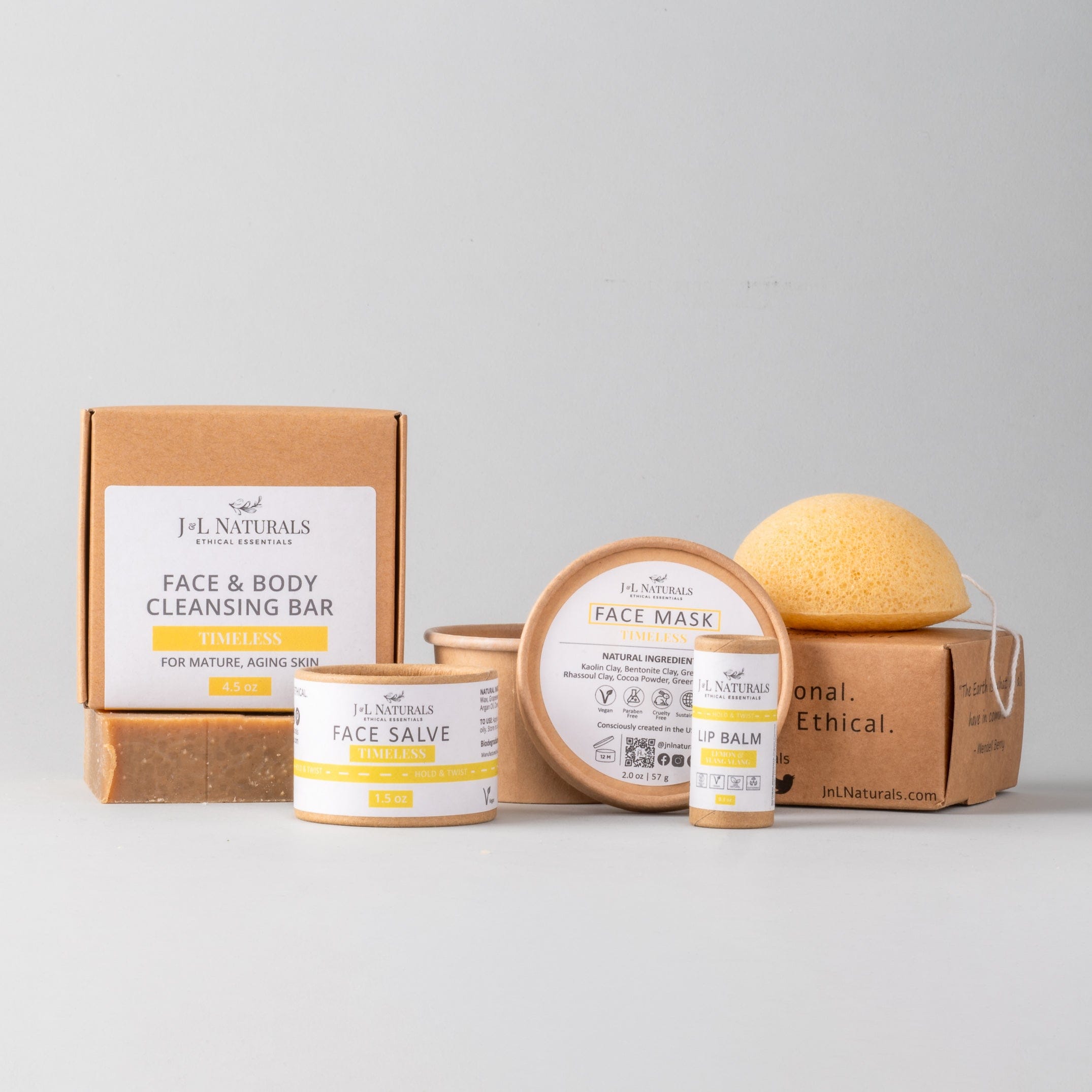 J&amp;L Naturals Skin Regimen Kit Timeless Advanced Skin Regimen Kit (5-Piece Set)