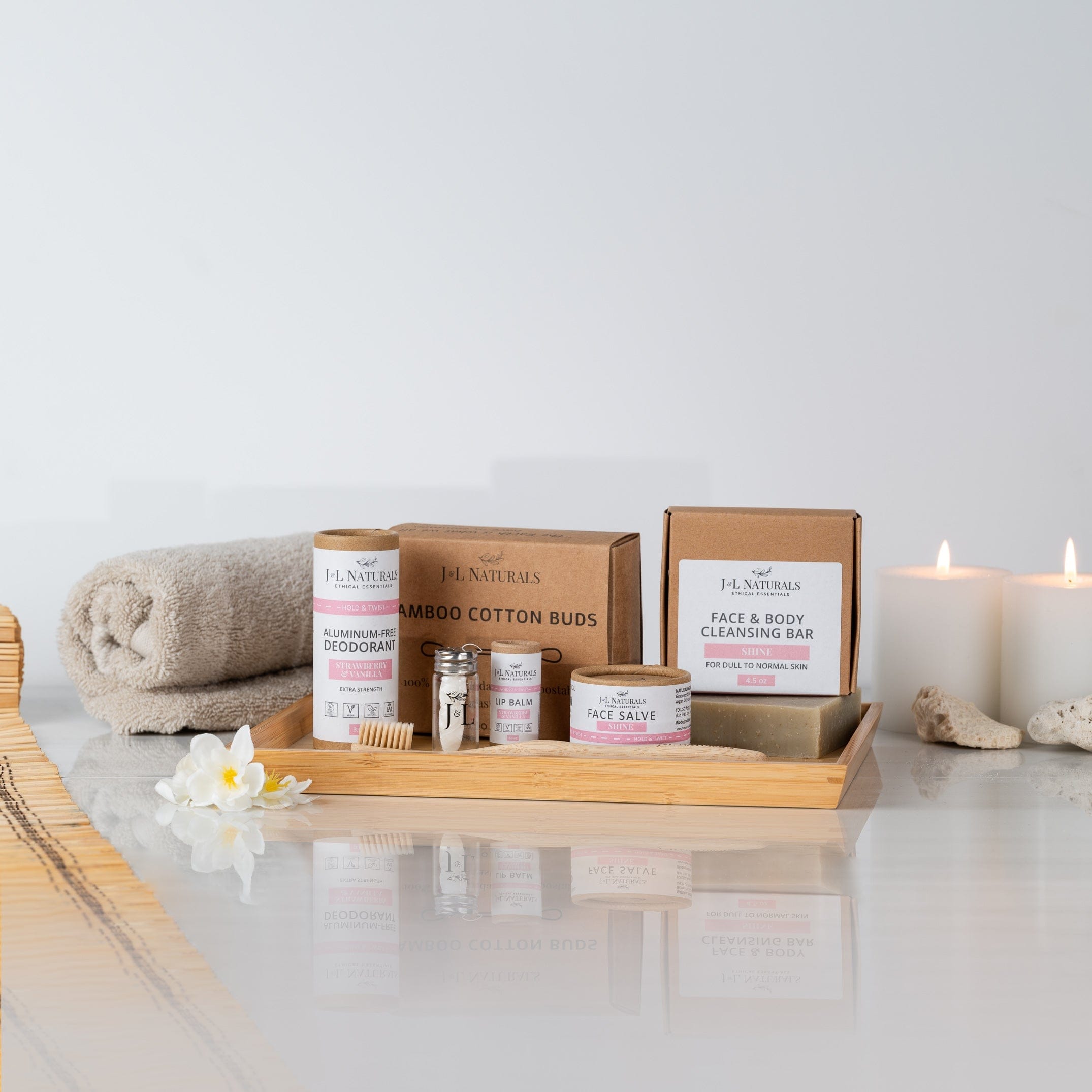 J&amp;L Naturals Self Care Kit Essentials Self Care Kit (7-Piece Set)