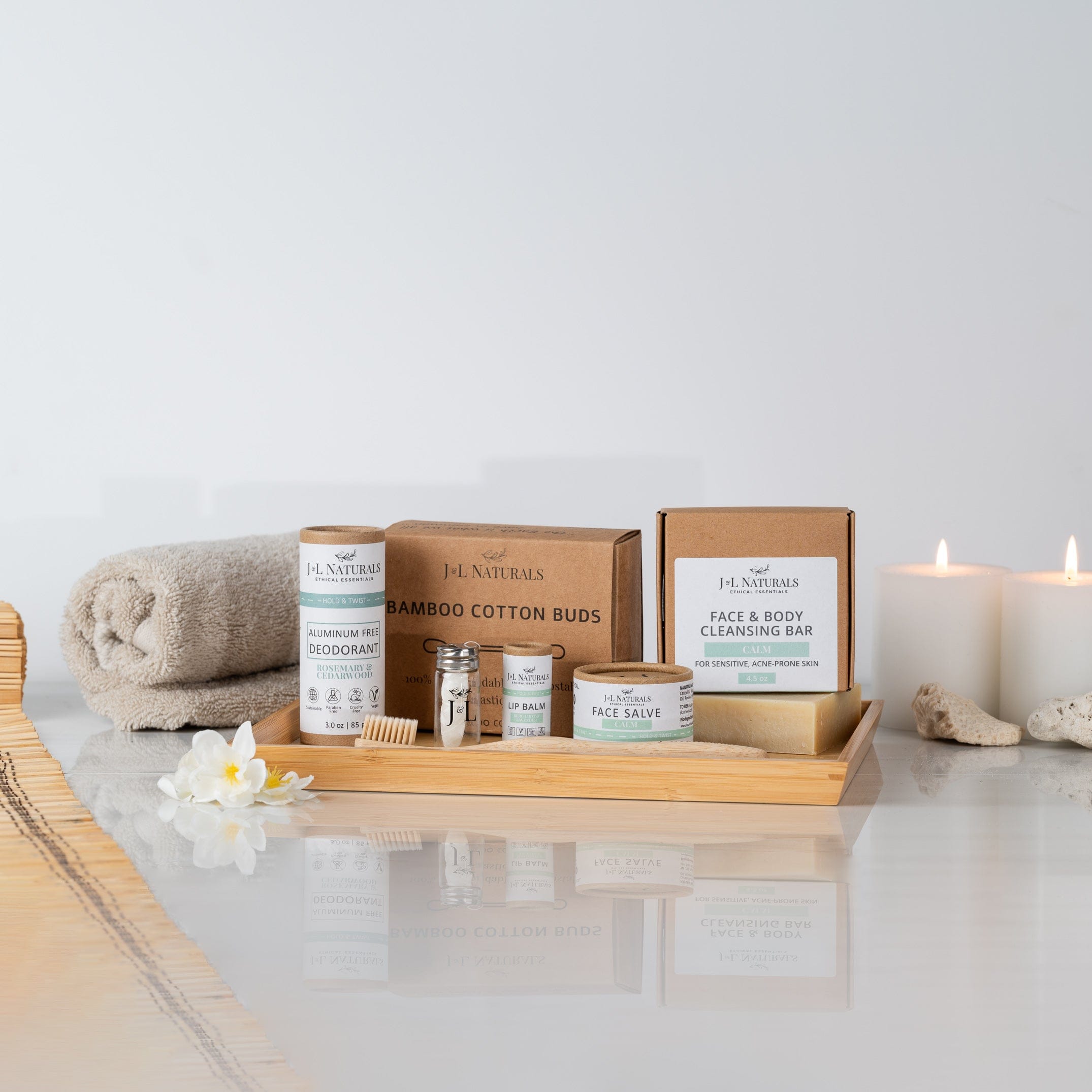 J&amp;L Naturals Self Care Kit Essentials Self Care Kit (7-Piece Set)
