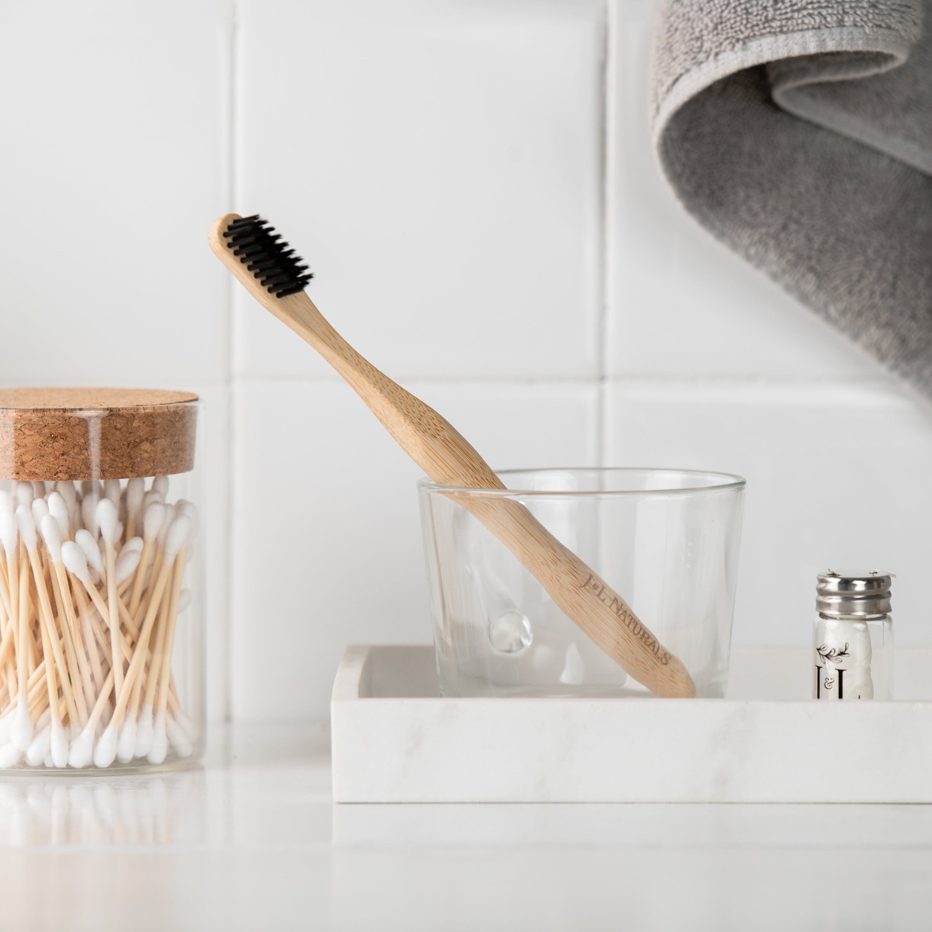 J&amp;L Naturals Essentials Bamboo Toothbrush