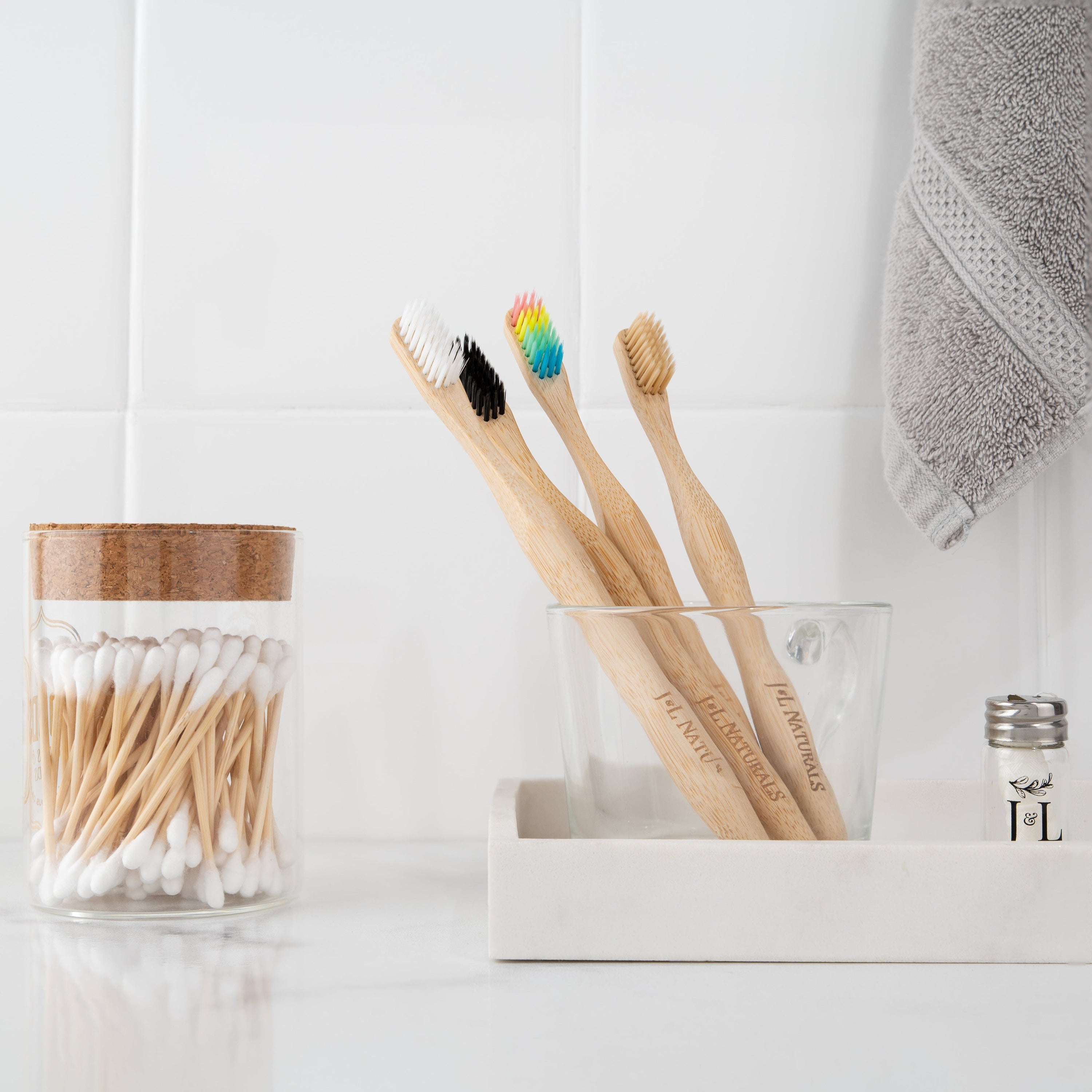 J&amp;L Naturals Essentials Bamboo Toothbrush