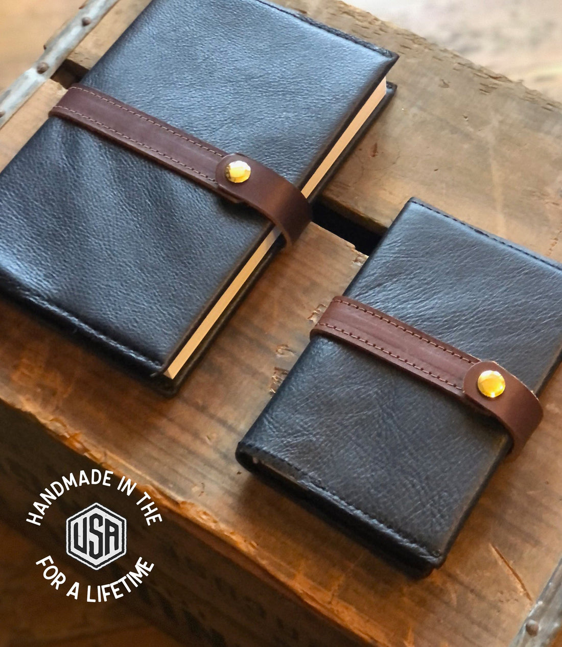 The Local Branch Leather Large / Black Leather Writer&